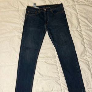 Levis jeans 502 taperd original fit size 36/34 dark wash